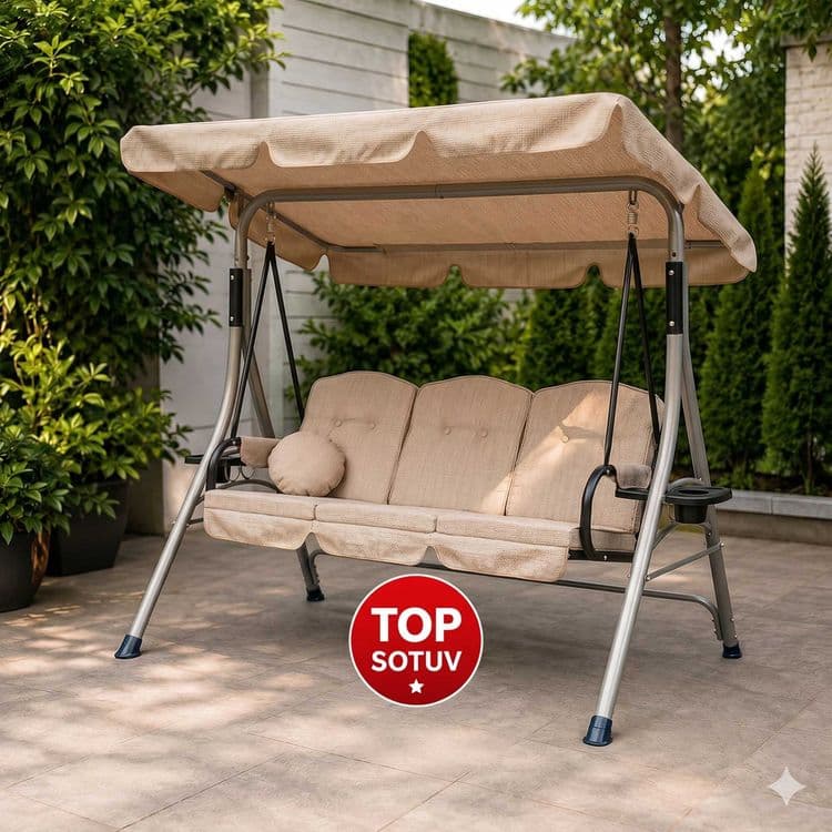 Hovli, bog' va dala hovli uchun mo'ljallangan zamonaviy belanchak — 1