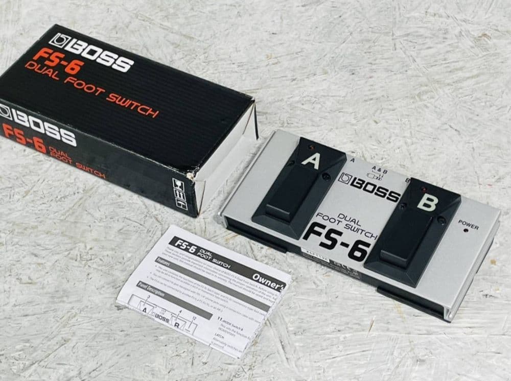 Boss fs-6 pedali — 1