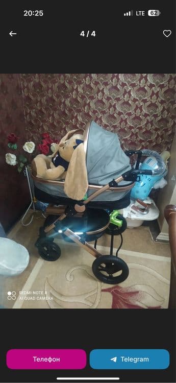 Детская коляска в отличном состоянии — 1