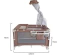 Детская кроватка-манеж колыбельная bolalar krovat maneji mebel belanc