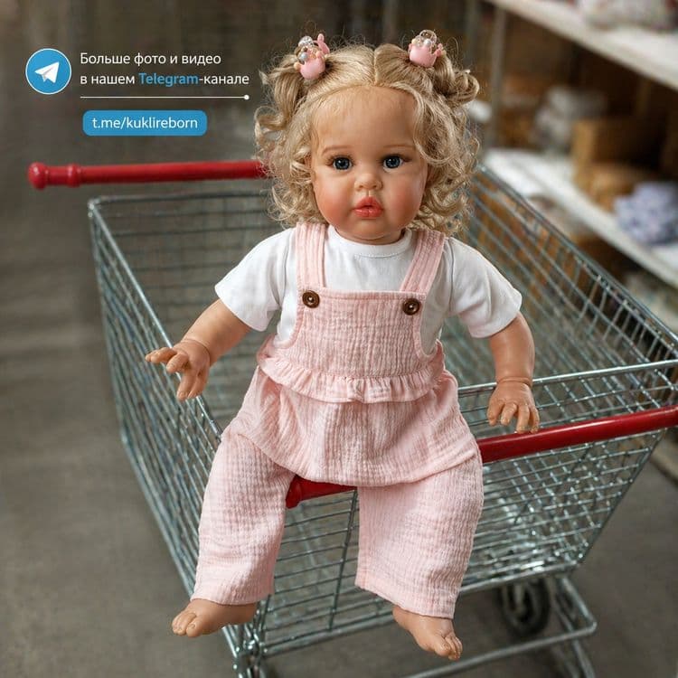 Кукла для девочек реалистичная | reborn doll qo‘g‘irchoq — 1