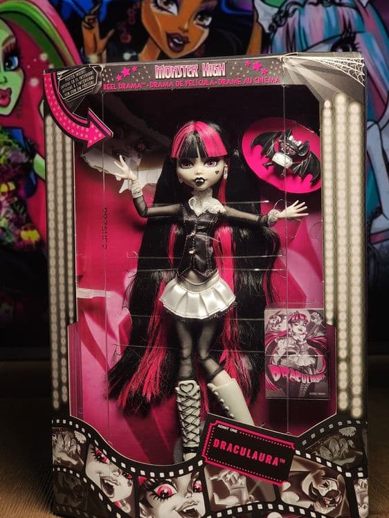 Monster high reel drama Draculaura. Новая кукла Монстр Хай Дракулаура — 1