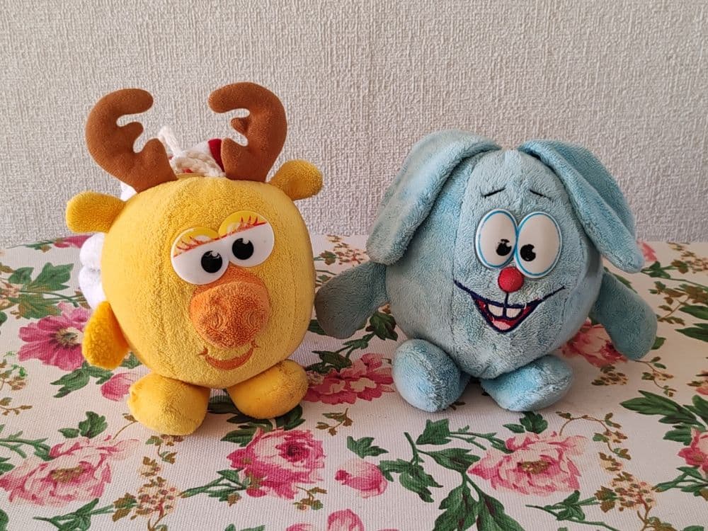 Мягкие игрушки кроша и копатыч — 1