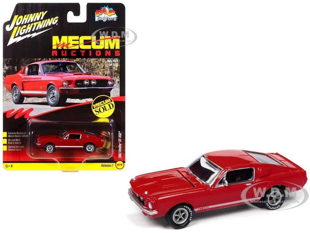 1967 SHELBY GT-350 1/64 BY Johnny Lightning — 1