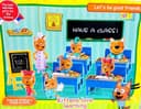 Три кота игрушка "В школе" реалистичные фигурки