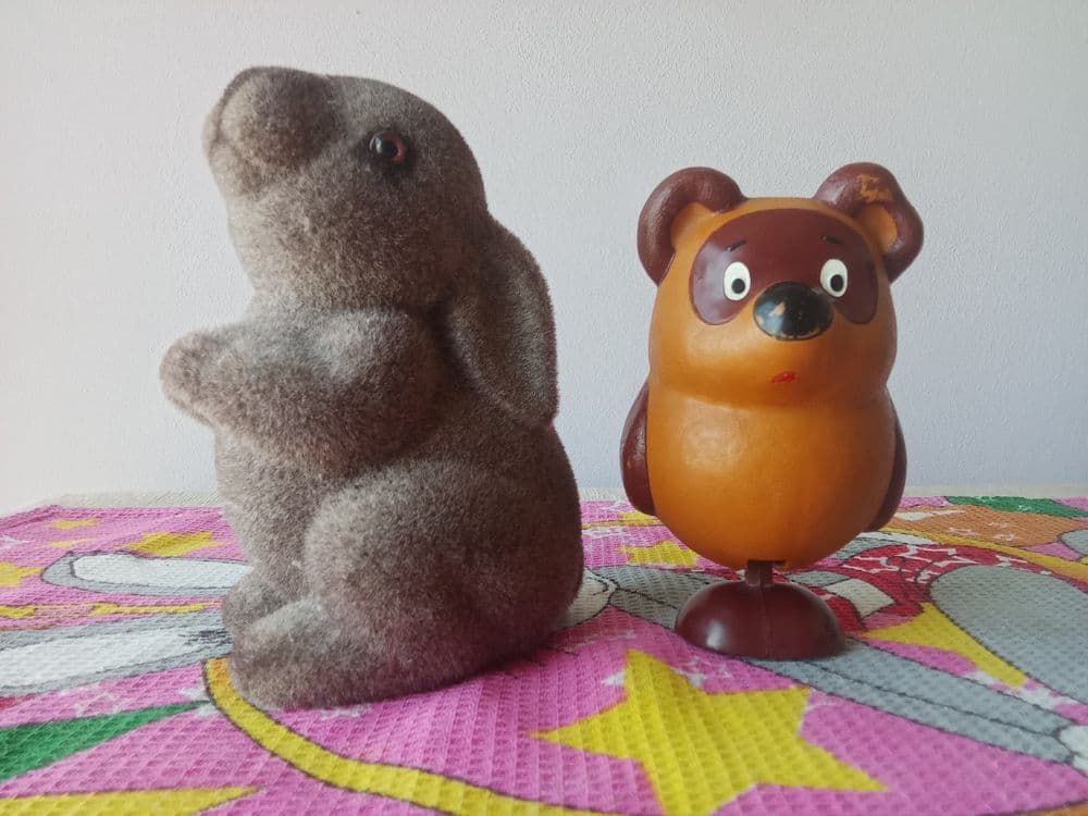 Игрушки Вини Пух и кролик копилка — 1