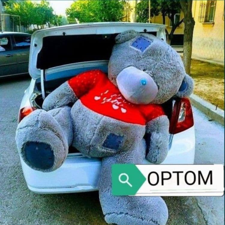 Teddy Teddi ™Teddiy ayiqchalar (50sm. 3metr) — 1