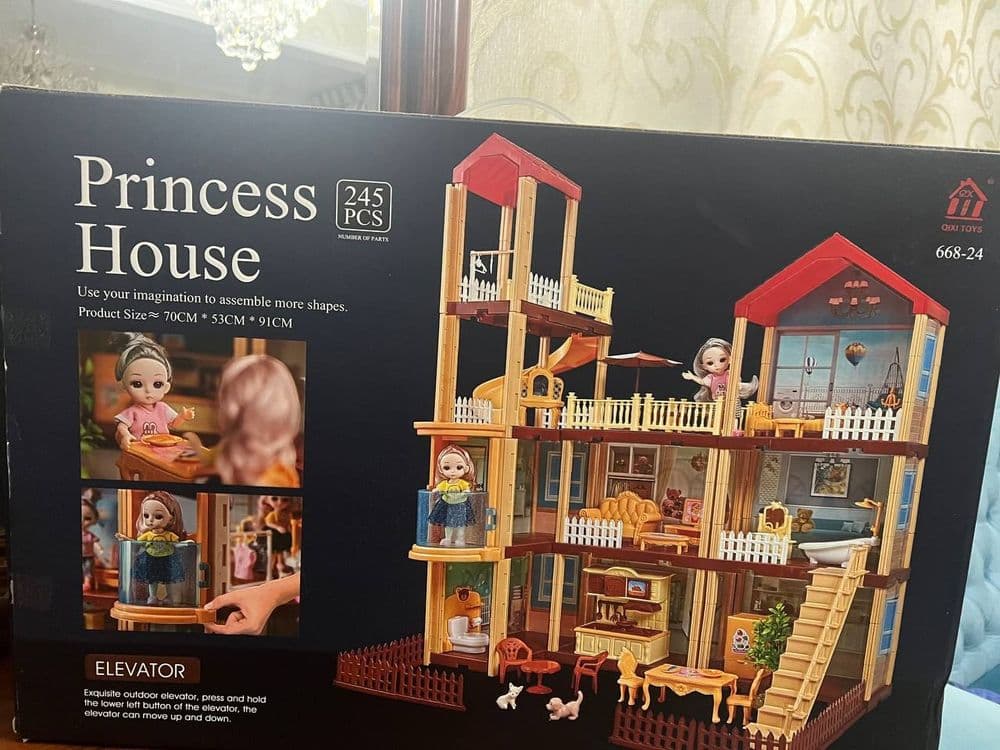Princess House. Bolalar uchun yegib quradigan uycha — 1