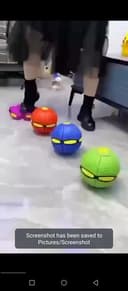 Flat Ball. Tik Tokga trend koptoklar.