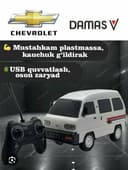 Bolalar uchun masofadan boshqariladigan 1;12 Chevrolet Damas o'yinchoq