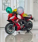 Детский мотоцикл Yamaha 24V Bluetooth EVA и подсветкой 3-7 лет до 30кг