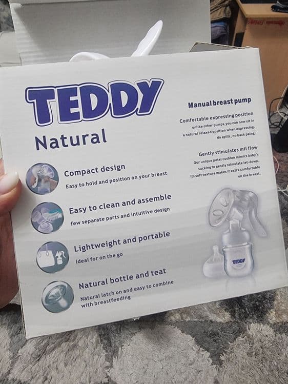 ручной (механический) молокоотсос бренда Teddy. — 1