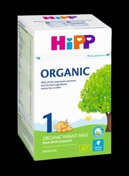 Hipp organic 1 300 и 800 граммовые в оптом и в розницу — 1