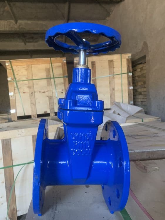 Задвижка чугунная ДУ100 РУ16 - 12.2 kg Оптовая цена Zadvijka — 1