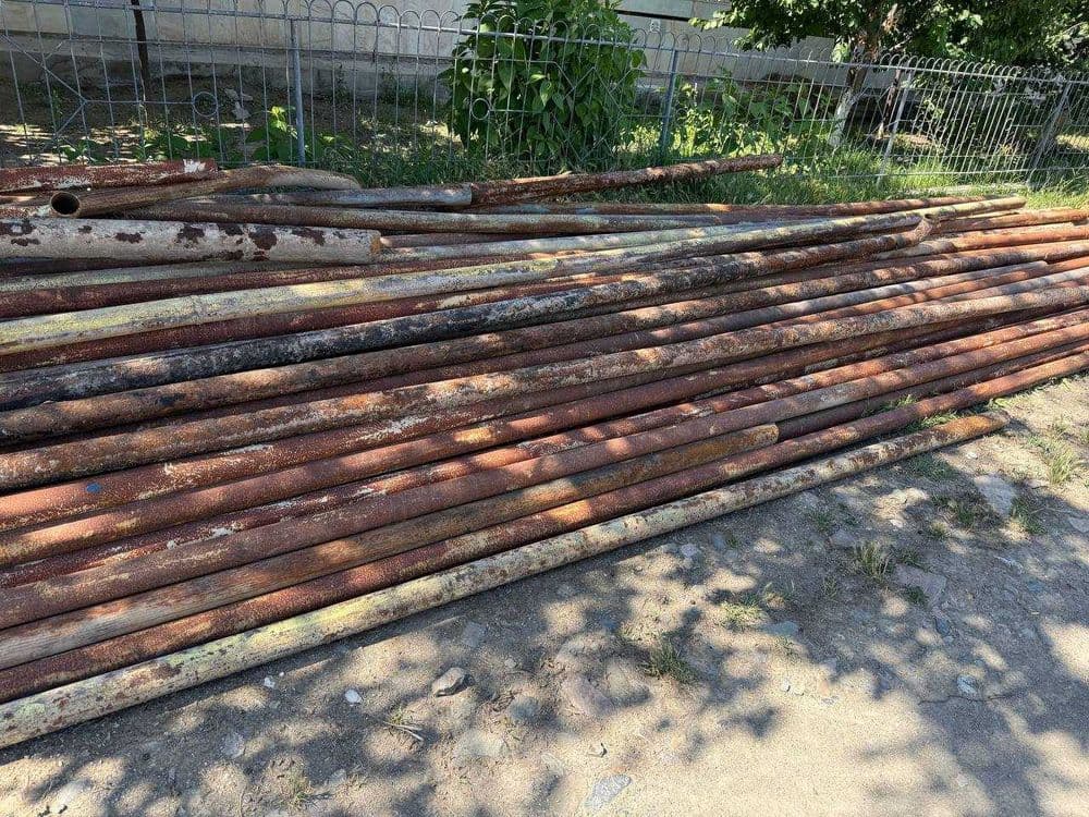 Труба 76-мм, Б.У. 40 000-сўм, толщина стенки 3,00 — 1