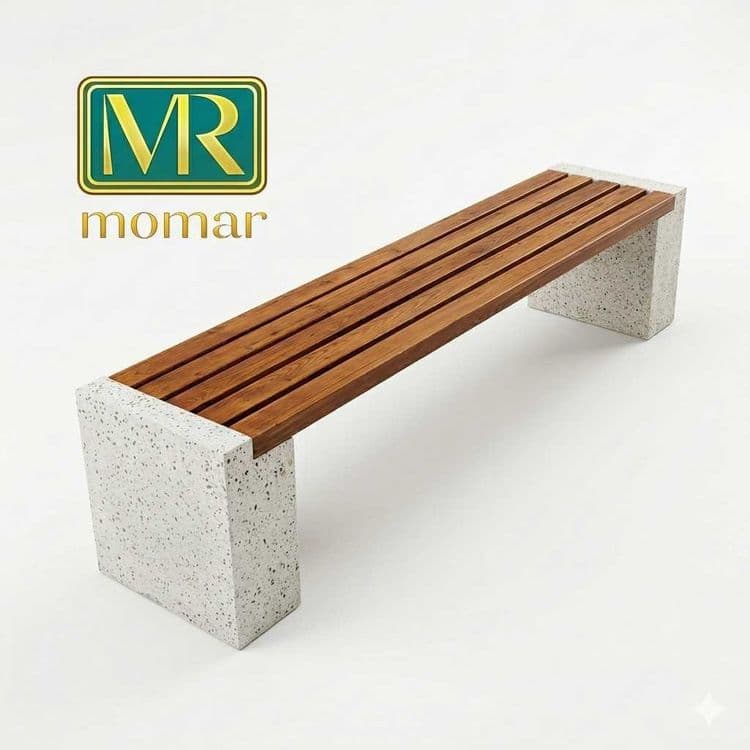 бетонные скамейки ,skameyka beton декоративная — 1