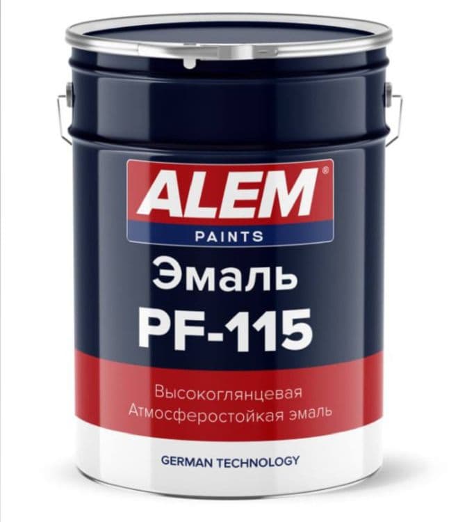 Эмаль PF-115
Высокоглянцевая
Атмосферостойкая эмаль — 1