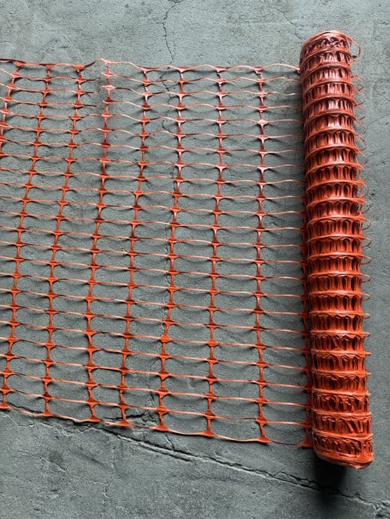 Сетка для ограждения оранжевая аварийная 1x50м, 90гр м2 SETKA — 1