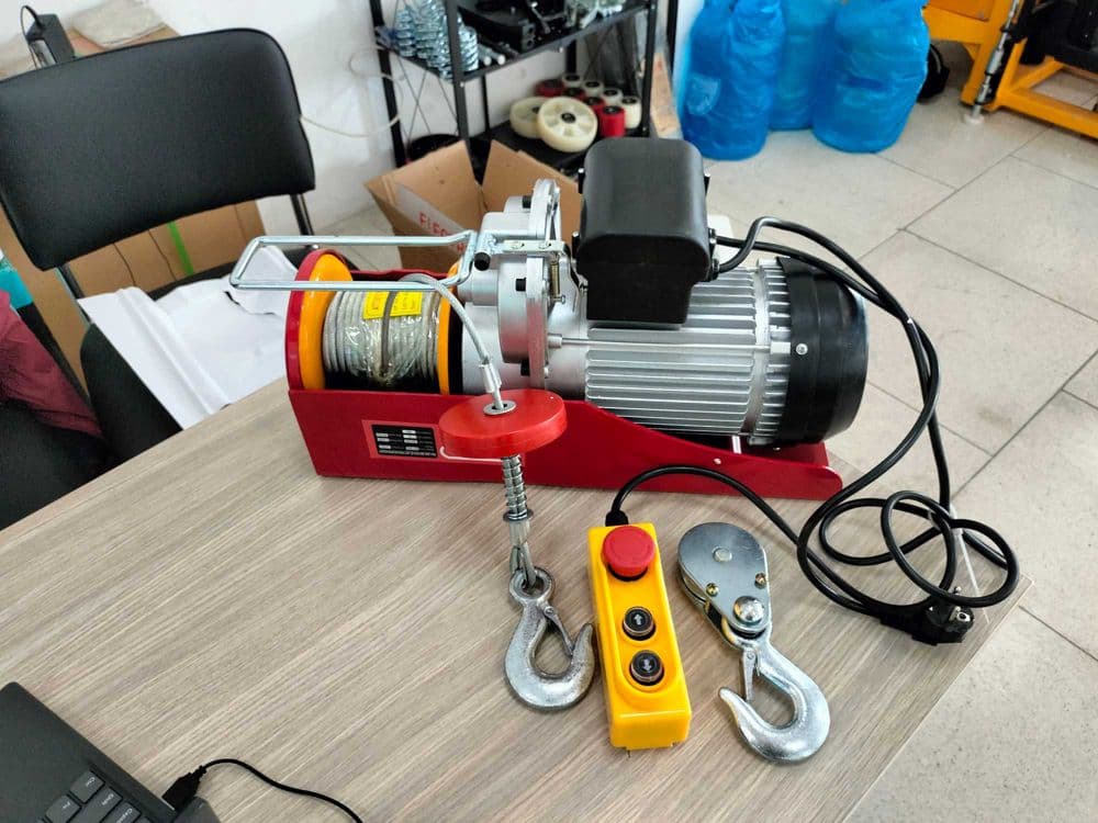 Лебедка электрическая, таль, тельфер, от 600кг до 1200кг — 1
