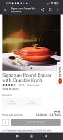 Чугунная La creuset Французская посуда оригинал