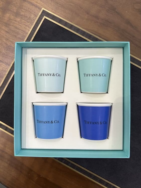 Чашки для эспрессо Tiffany in Bone China — 1