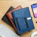 Блокнот-флешка с беспроводной зарядкой для Samsung и iPhone – Подарок