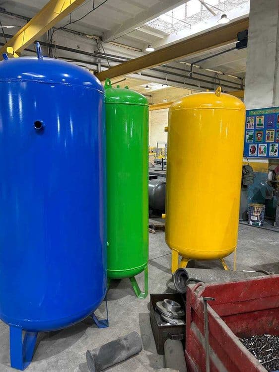 havo baki ressiver bochka yomkost 500l 1000l 10 bar kompressorga — 1