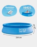 Intex бассейн 2.44х61 надувной