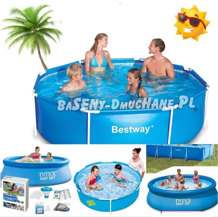 Intex bassen issiqda — 1