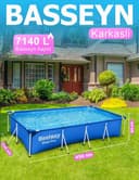 Каркасный бассейн INTEX BESTWAY 450×220×84 стойка бассейн basseyn
