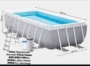 Intex 400x200x100 каркасный бассейн комплект
