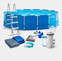 Каркасный бассейн 457×122 INTEX Original basseyn stoyka baseyn BESTWAY