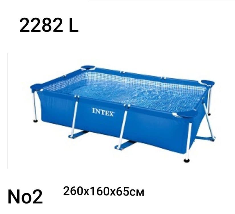Intex baseyn 260×160 65 optom narxlarda — 1
