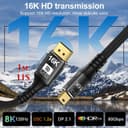 Кабель - адаптер mini DP to DP 16K