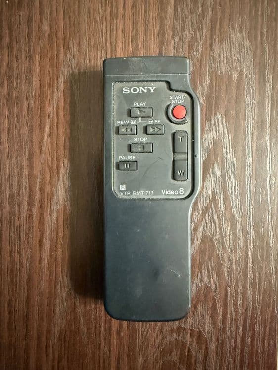 Пульт Sony VTR RMT-713 Video 8 — 1