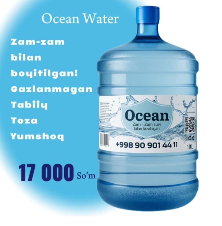 Kuller suv 19 litr zamzam Куллерная вода 19литров замзам — 1