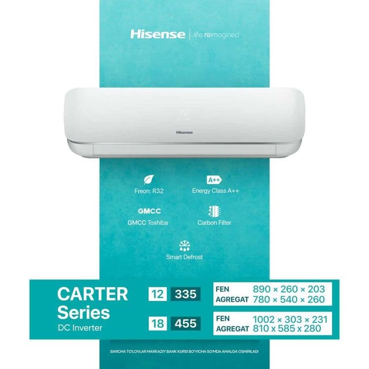 Кондиционер Hisense 12 Inverter — 1