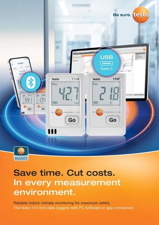 Testo 174H Bluetooth логгеры температуры и влажности — 1