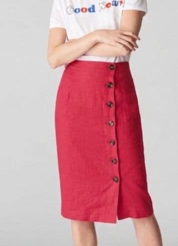 Gianni bini р 6 США юбка лен+хб — 1