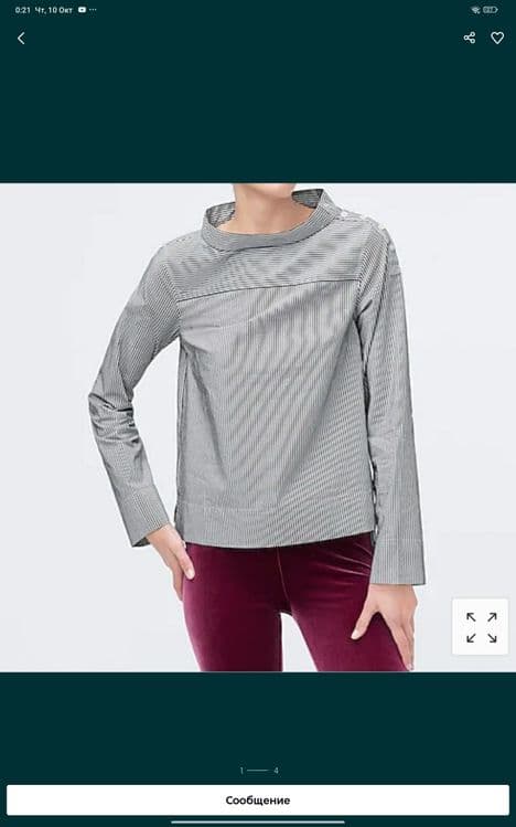 Jcrew кофта хб из сша — 1