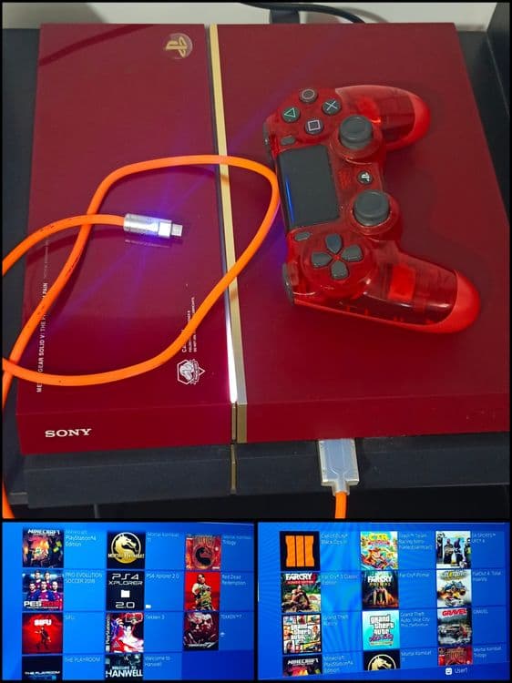 Ps4 redline 500 gb 11.00 vizlom 20 ta oʻyin — 1