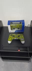 Ps4 slim 23 ta oʻyin 2ta joystick vizlom Goldhen
