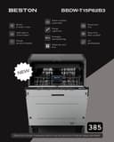 Beston встраиваемая посудомойка BBDW-T15P82B3