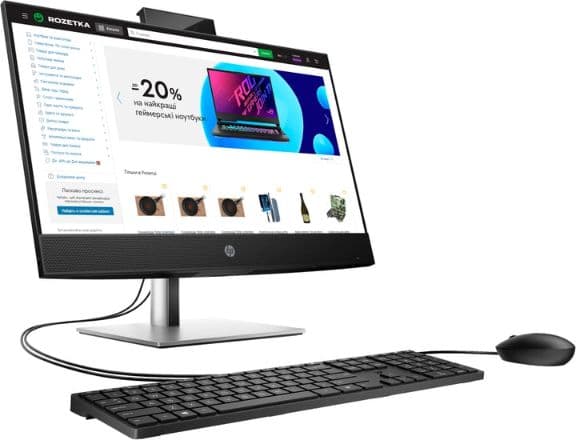 Моноблок HP ProOne 440 G9 / i5-13500T / DDR4 16GB / SSD 512GB / FHD 23,8 FHD / Intel UHD Graphics 770 (885F1EA) — 1