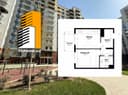ЖК O'z Mahal | 1-комнатная 41 м²