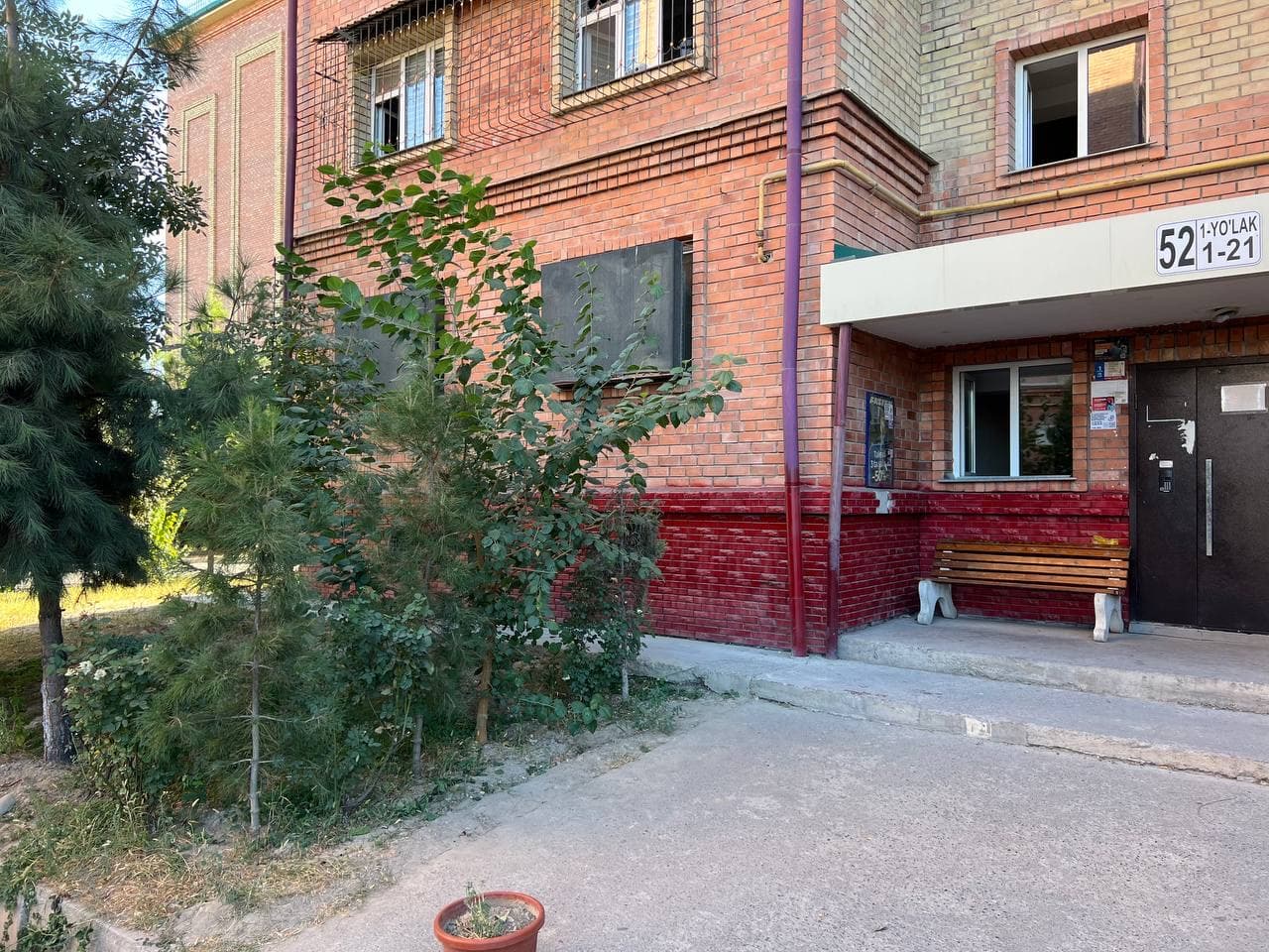 Нежилой можно. Янгихаёт-9. 2-xonali 70m2, 1-etaj. 2х ком. квартира — 1