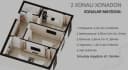 2 xonali kvartira, 61 m² — Obyekt 667