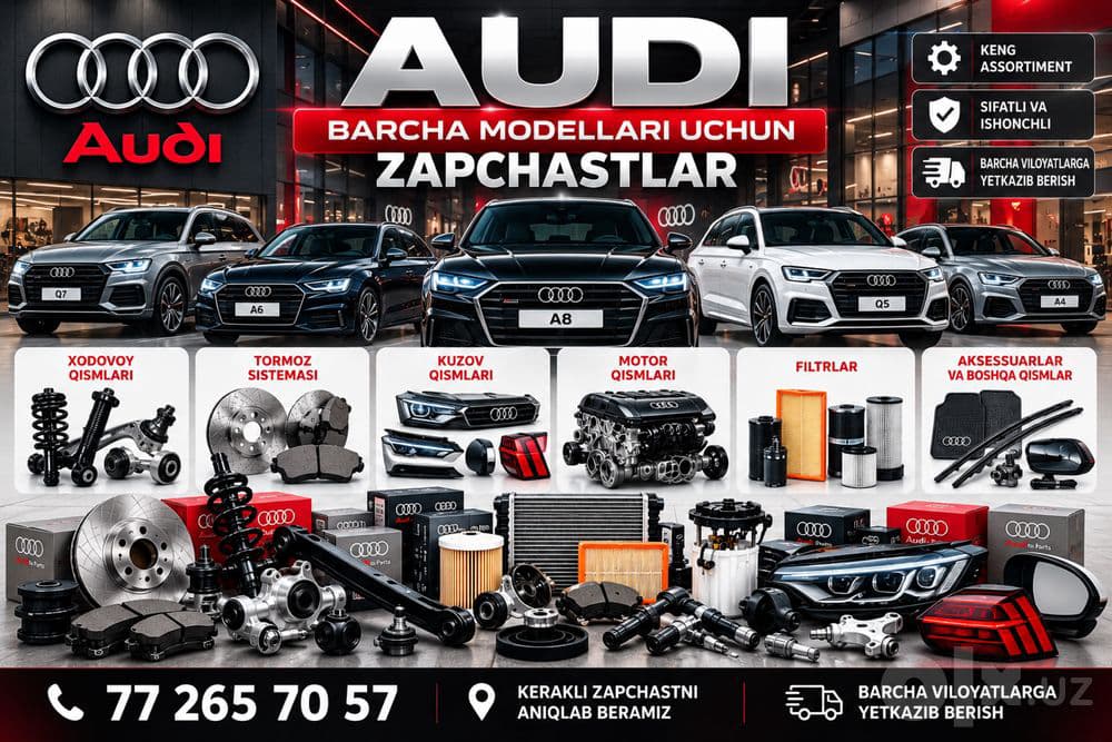 Audi barcha modellari uchun zapchastlar ehtiyot qismlar — 1