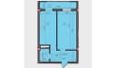 1 xonali kvartira, 50 m² — Obyekt 668